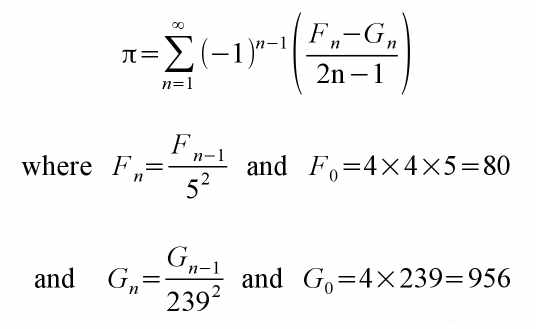 Pi Factory formula