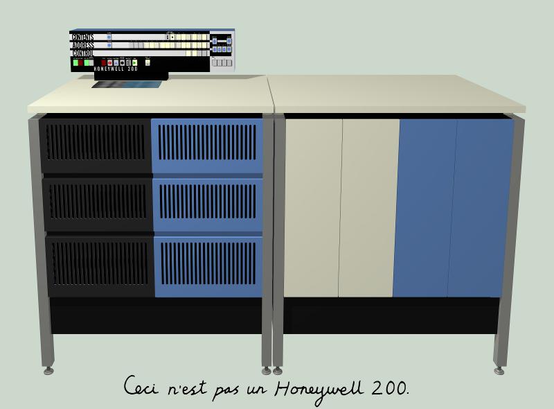 Artist's impression of the original computer